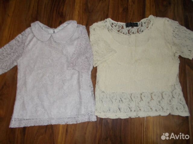 Блузы для девочки 7-8 лет