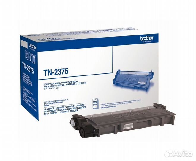 Brother TN-2375 картридж черный (2600 стр.)