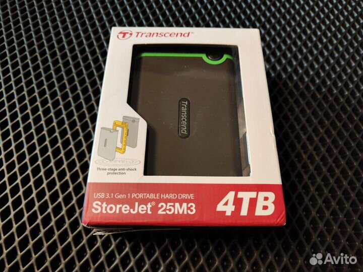Внешний жесткий диск Transcend StoreJet 25M3S 4Tb