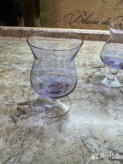 Цветные бокалы Чехословакия
