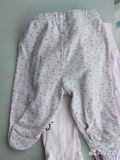 Детская одежда для девочек пакетом 0-3мес