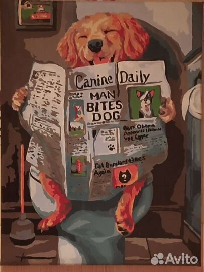 Картина по номерам 