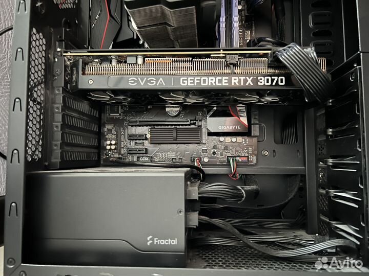 Видеокарта evga GeForce RTX 3070 XC3 ultra gaming