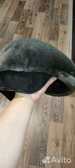 Меховая мужская кепка