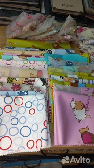 Ткань отрез хлопок