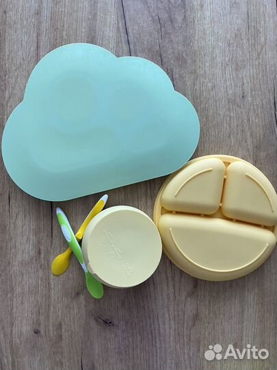 Силиконовая посуда для малышей