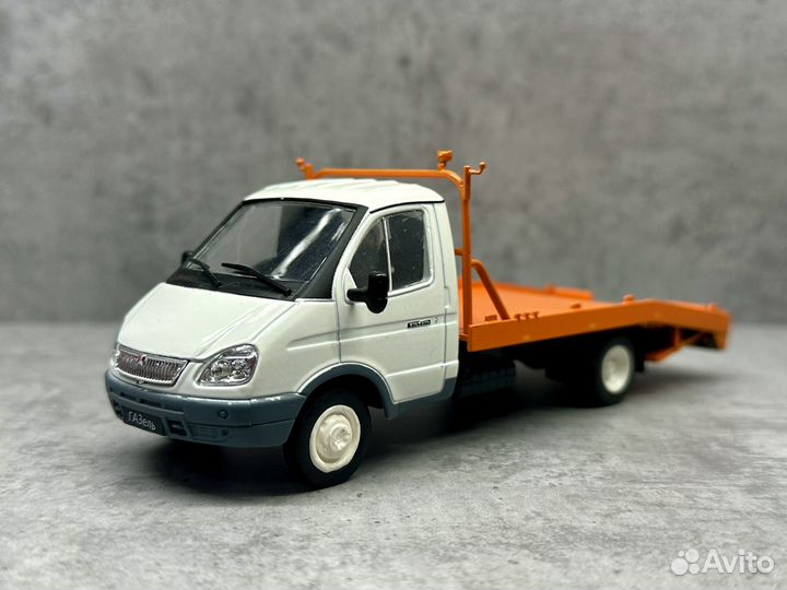 Редкая модель Газ-3302 Эвакуатор 1:43