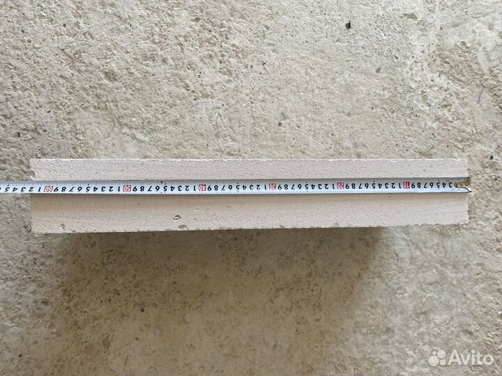 Газоблок 625 250 100 перегородочный