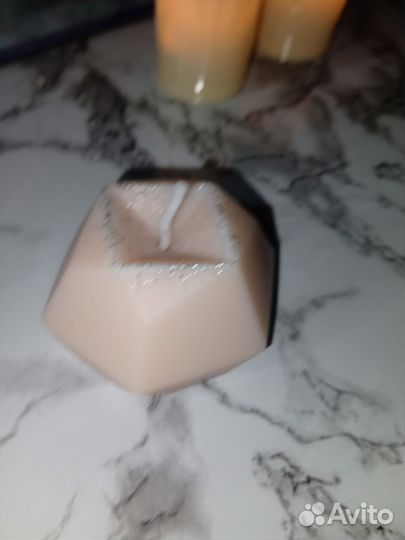 Ароматическая свеча ручной работы