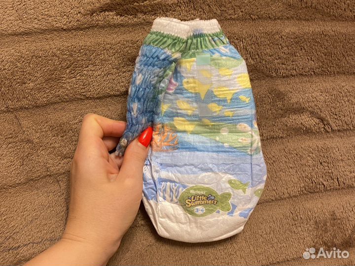 Трусики -подгузники для плавания