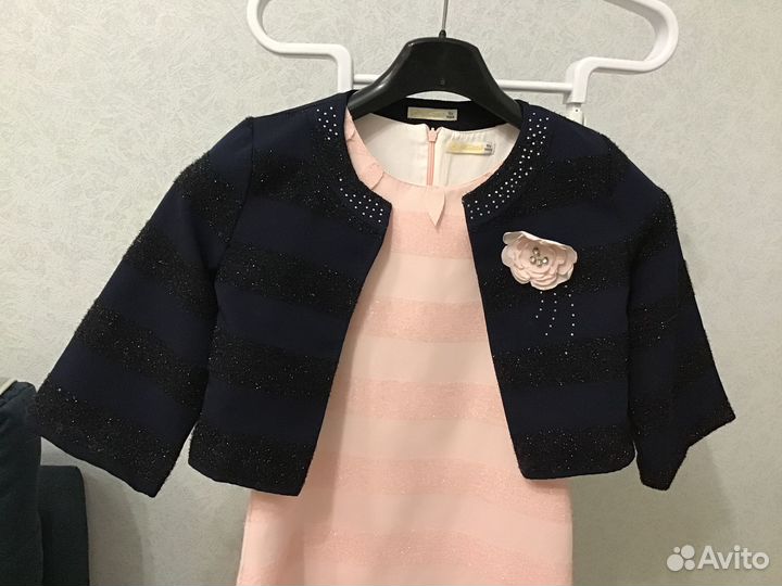 Платье с жакетом для девочки