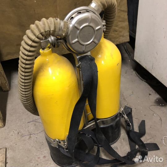 Легендарный ретро акваланг «Украина»