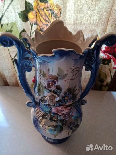 Ваза напольная керамическая