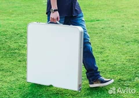 Туристический Раскладной стол и 2 стула