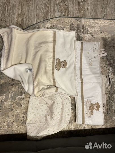 Покрывало бортики в коляску,простынь на резинке