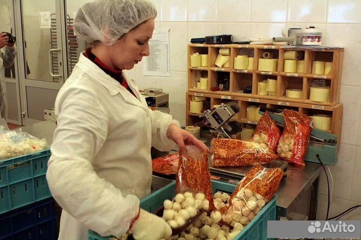 Работа Фасовщик пельменей Производство Новосибирск