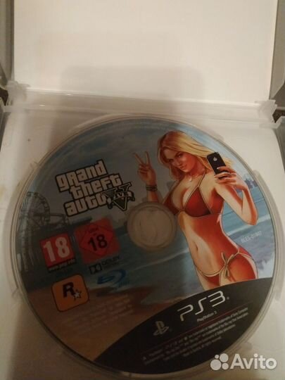 Диск gta 5 для ps3