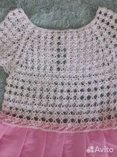 Платье для девочки новое ручная работа