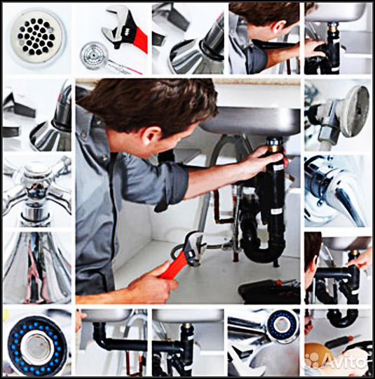 Услуги электрика и сантехника выезд на дом