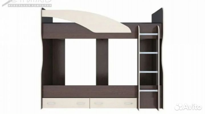Двухъярусная кровать 80*200