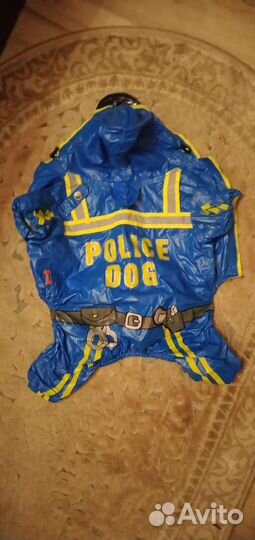 Комбинезон -дождевик для маленькой собаки