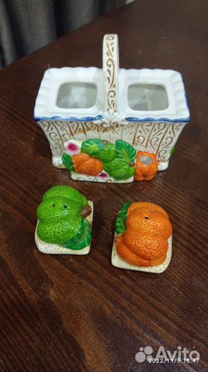 Набор для специй керамика