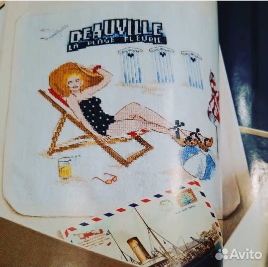 Французский журнал по вышивке cpdc № 65