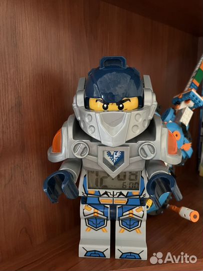 Часы-будильник Lego Nexo Knights