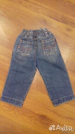Джинсовый костюм рост 98