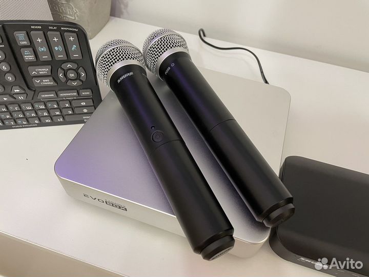 Evolution Evobox + shure blx 88 + студийный звук