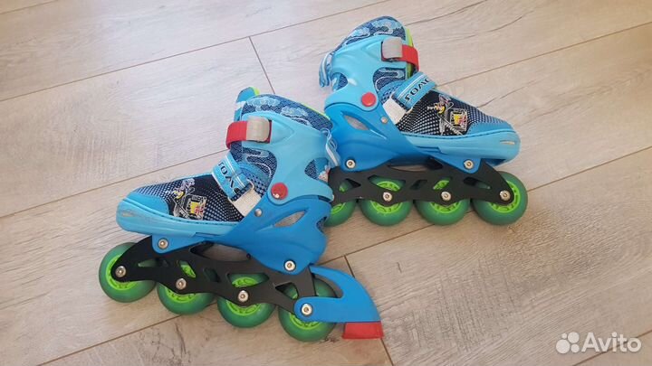 Роликовые коньки детские раздвижные