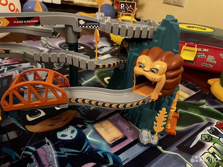 Автотрек с машинками