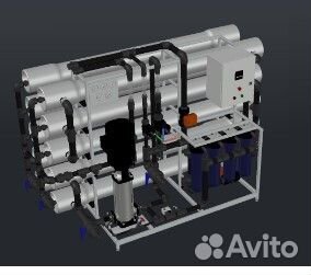 Обратный осмос 190000 литров в час / 190 м3/час