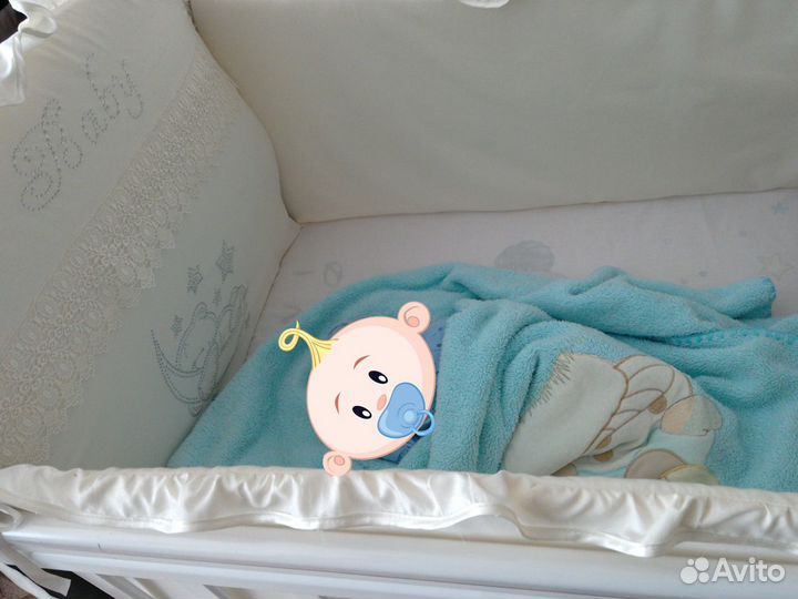 Бортики в детскую кроватку