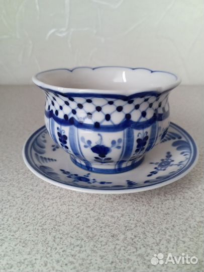 Чашка чайная гжель