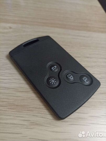 Ключ карта Renault Laguna Megan Koleos