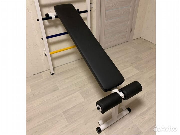 Скамья складная на шведскую стенку / жим и пресс