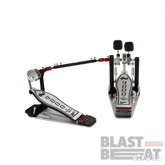 Двойная педаль DW 9000 Series XF Цепная (dwcp9002X