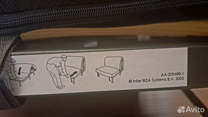 Продам два раскладных кресла IKEA 