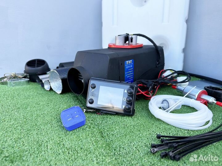 Автономный отопитель 2.5кВт 12V Сухой фен с баком