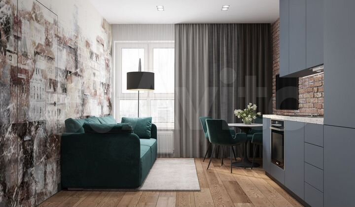 2-к. квартира, 55,8 м², 7/18 эт.