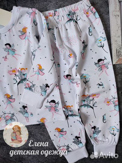 Пижама для девочки 104 110 116 122 см