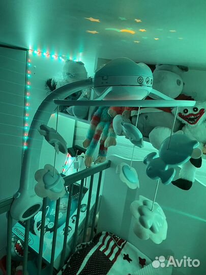 Мобиль для малышей. Ночник звездное небо