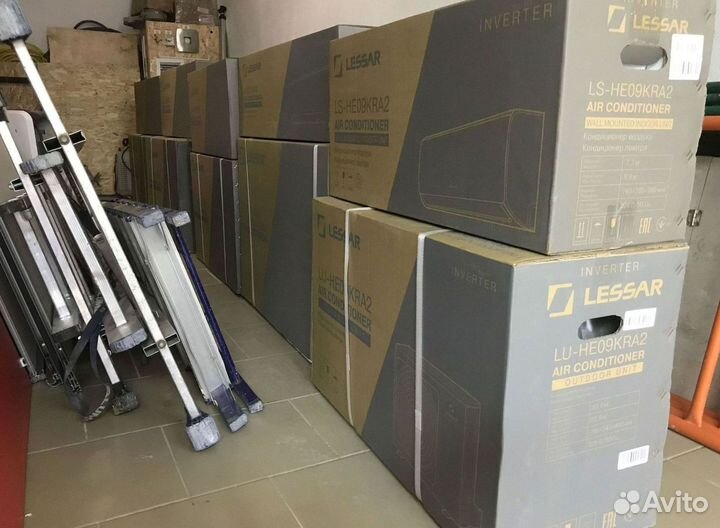 Кондиционеры с монтажом