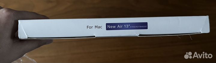 Защитный кейс чехол на macbook air 13