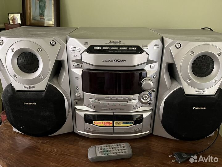 Panasonic CD stereo system SA-AK18
