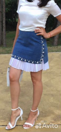 Джинсовая юбка