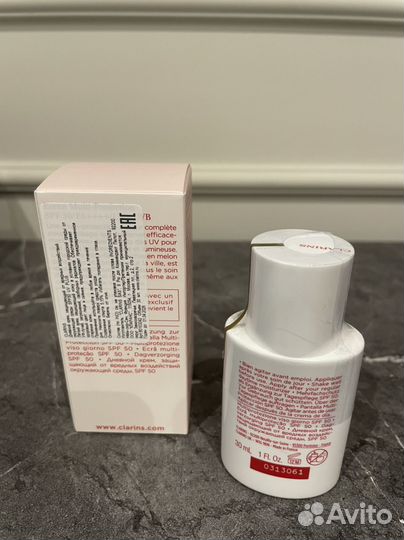 Крем для лица SPF 50 Clarins