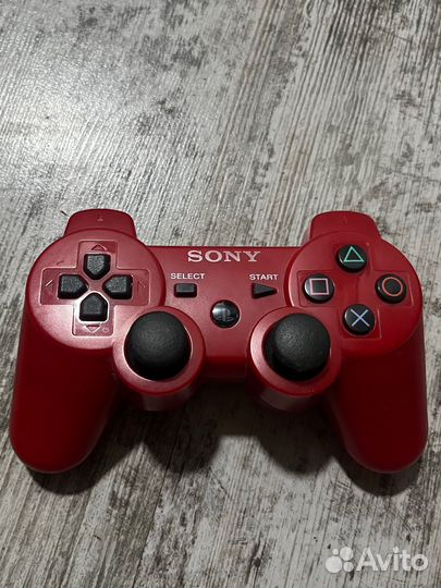 Dualshock 3 красный