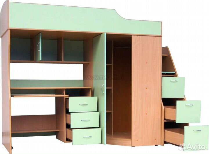 Детская кровать чердак